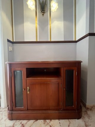 Mueble de madera.