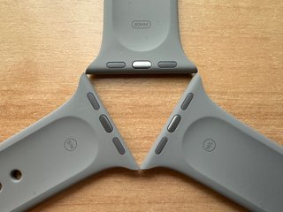 Apple Watch 40mm. Light Gray Titanium Sport Band