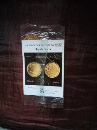 Moneda España Fernando VII 320 Reales