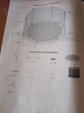 Trampolino elastico con rete di sicurezza