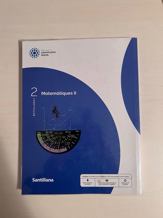 Libro de Matemáticas 2º Bachillerato