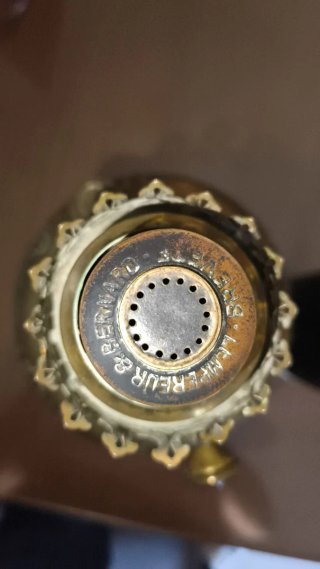 Lámpara de aceite antigua siglo XIX.