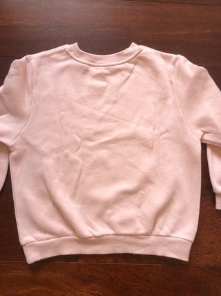 Jersey H&M niña T 4-6 rosa unicornio