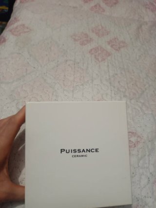 Reloj Puisance Cerámica Negro y Dorado