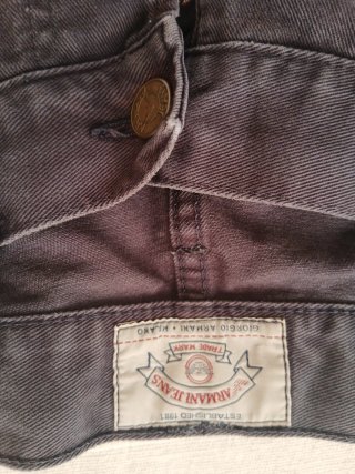 Armani Jeans Pantalones Grises Talla 33 original