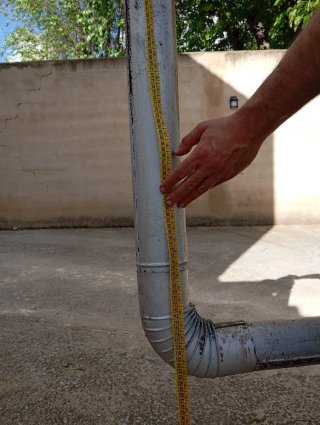 Estufa de leña metálica
