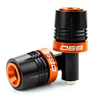 Contrapesos KTM 690 Naranja y Negro