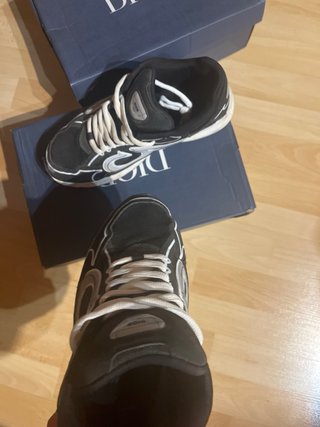 Dior B30 Zapatillas Negras y Blancas