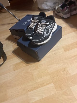 Dior B30 Zapatillas Negras y Blancas