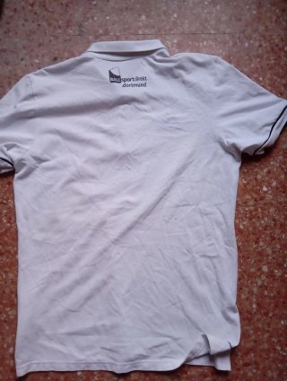 POLO Adidas polo white 00s logo top