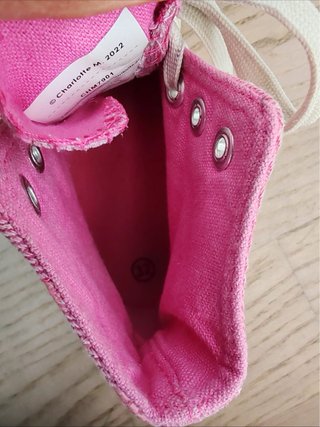 Sneakers alte rosa Charlotte M. taglia 32