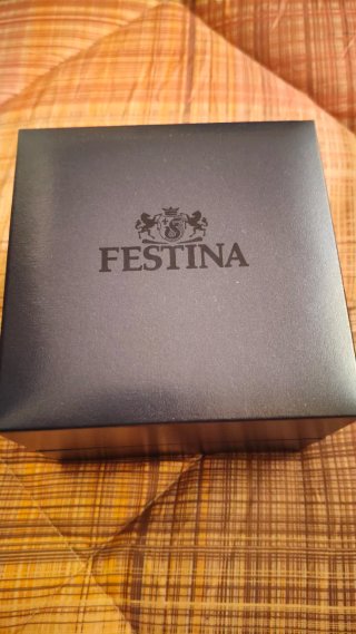 Orologio Festina Multifunzione Nero Argento