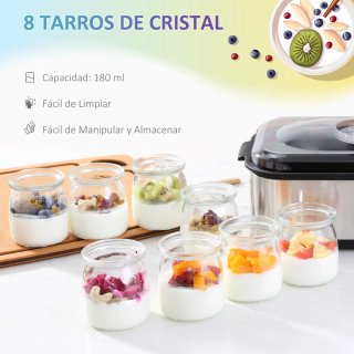 Yogurtera Homecom 7 tarros