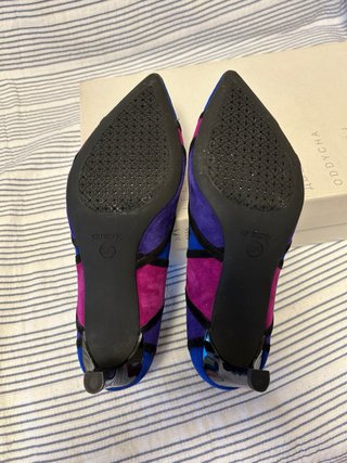 Zapatos ante Geox tacón mujer