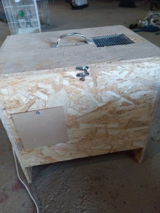 Cajón para Canarios con Rejilla