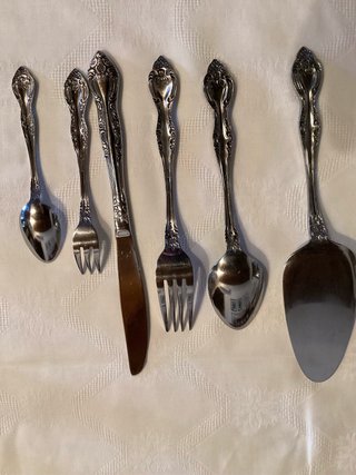 Set 50 Posate Acciaio Inox Korea Vintage
