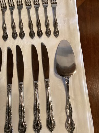 Set 50 Posate Acciaio Inox Korea Vintage