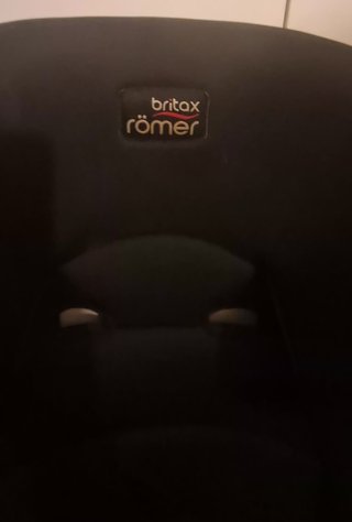 Silla coche Britax Römer negra