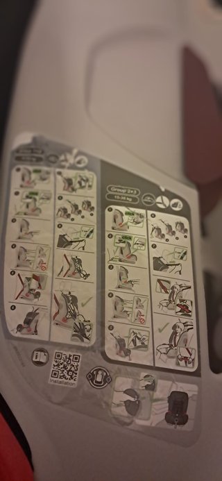 Silla coche Britax Römer negra