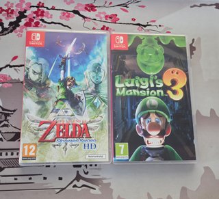 Zelda Skyward Sword e Luigi's Mansion 3 per Nintendo Switch