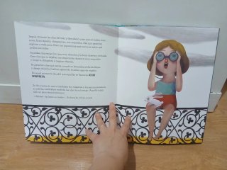 Libro infantil  Olas en la barriga