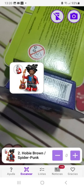 Minifigura LEGO Hobie Brown / Spider-Punk