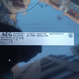 Placa vitrocerámica AEG