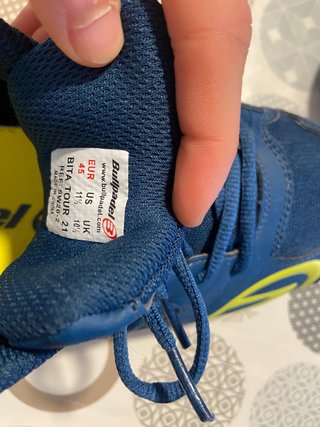 Zapatillas Bullpadel azules talla 45