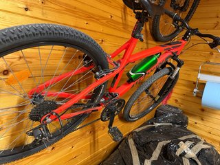 Bicicleta Rockrider 340 naranja