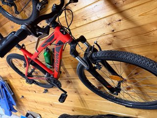 Bicicleta Rockrider 340 naranja