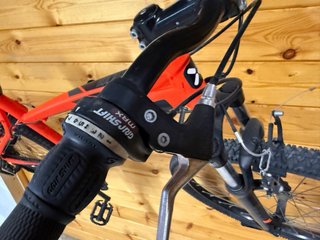 Bicicleta Rockrider 340 naranja