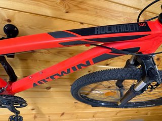 Bicicleta Rockrider 340 naranja
