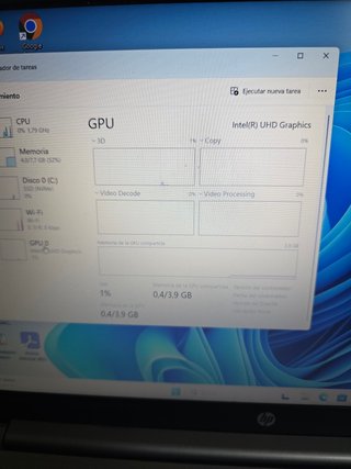 Ordenador portátil HP i3 ONCEAVA GENERACIÓN, 8RAM