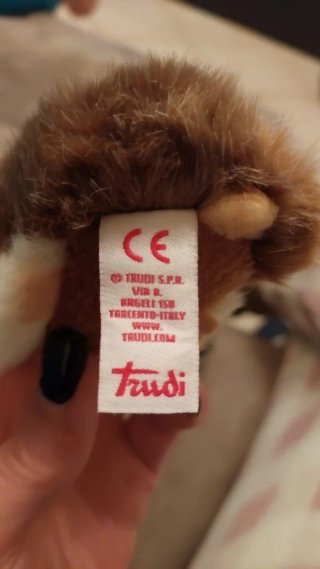 Peluche riccio morbido Trudi