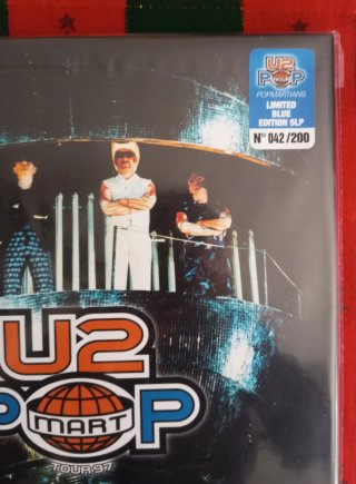 VINILO BOX U2 POP MART TOUR 97 NUEVO EDICION LIMIT