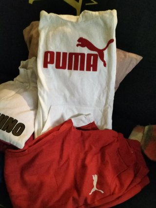 Chándal Puma Rojo y Blanco