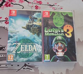 Zelda Tears of the Kingdom e Luigi's Mansion 3