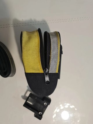 Bolsa sillín bici + cámara 27.5