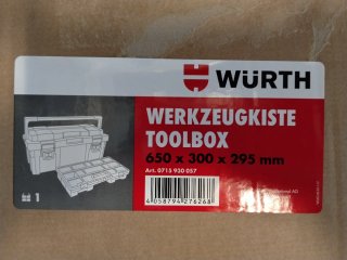 Caja de herramientas wurth