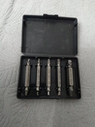 Juego extractores tornillos HSS 4341