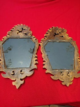 Dos Espejos Cornucopia Dorados