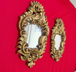 Dos Espejos Cornucopia Dorados