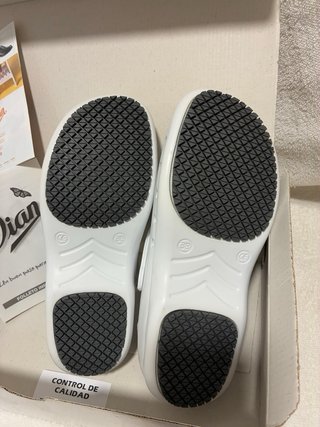 Zuecos Blancos DIAN EVA Plus Unisex