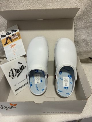 Zuecos Blancos DIAN EVA Plus Unisex
