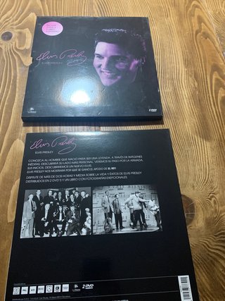 Elvis Presley 2 DVDs y Libro Ilustrado