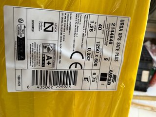 Paquetes XPS URSA SATE PLUS (2 unidades)