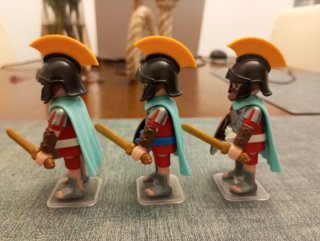 Playmobil Romanos con Escudo y Espada