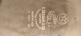 Plato Ride K Zildjian 20"