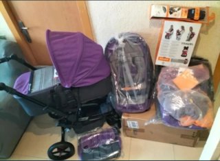 Carrito Bebé Jane Epic 4 piezas + Accesorios