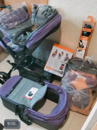 Carrito Bebé Jane Epic 4 piezas + Accesorios
